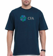 Load image into Gallery viewer, CFA Oversized T-Shirt for Men-Petrol Blue-Ektarfa.online
