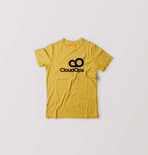 Load image into Gallery viewer, CloudOps T-Shirt for Boy/Girl-Golden Yellow-Ektarfa.online
