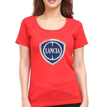 Load image into Gallery viewer, Lancia T-Shirt for Women-Red-Ektarfa.online
