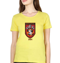 Load image into Gallery viewer, Sepultura T-Shirt for Women-Yellow-Ektarfa.online
