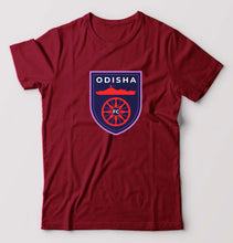 Load image into Gallery viewer, Odisha FC T-Shirt for Men-Maroon-Ektarfa.online
