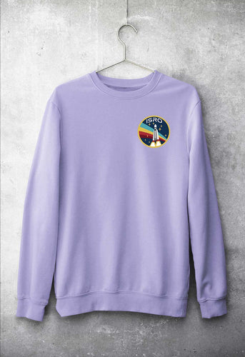 Isro Sweatshirt for Men/Women-Lavender-Ektarfa.online