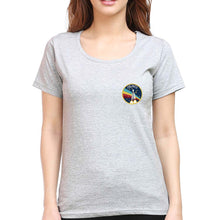 Load image into Gallery viewer, Isro T-Shirt for Women-Grey Melange-Ektarfa.online
