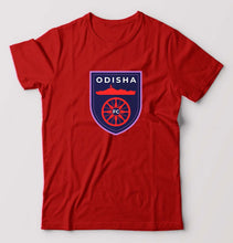 Load image into Gallery viewer, Odisha FC T-Shirt for Men-Red-Ektarfa.online
