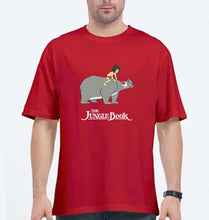Load image into Gallery viewer, jungle book Oversized T-Shirt for Men-Red-Ektarfa.online
