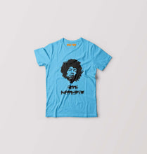 Load image into Gallery viewer, Jimi Hendrix Kids T-Shirt for Boy/Girl-Light Blue-Ektarfa.online
