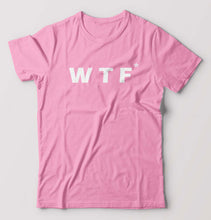 Load image into Gallery viewer, WTF T-Shirt for Men-Light Baby Pink-Ektarfa.online
