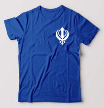 Load image into Gallery viewer, sikh T-Shirt for Men-Royal Blue-Ektarfa.online
