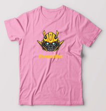 Load image into Gallery viewer, Transformers Bumblebee T-Shirt for Men-Light Baby Pink-Ektarfa.online
