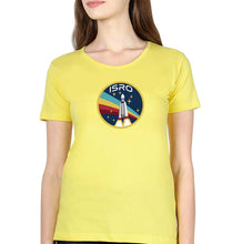 Load image into Gallery viewer, Isro T-Shirt for Women-Yellow-Ektarfa.online

