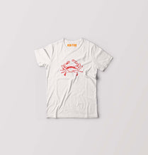 Load image into Gallery viewer, crab Kids T-Shirt for Boy/Girl-White-Ektarfa.online
