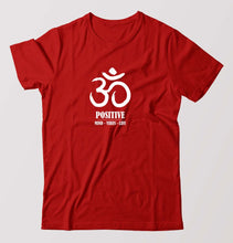 Load image into Gallery viewer, Om T-Shirt for Men-Red-Ektarfa.online
