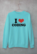 Load image into Gallery viewer, I LOVE CODING Sweatshirt for Men/Women
