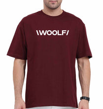 Load image into Gallery viewer, woolf university Oversized T-Shirt for Men-Maroon-Ektarfa.online
