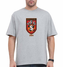 Load image into Gallery viewer, Sepultura Oversized T-Shirt for Men-Grey-Ektarfa.online
