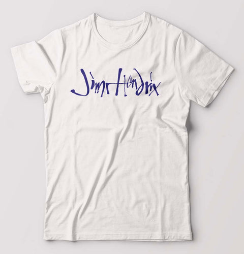 Jimi Hendrix T-Shirt for Men-White-Ektarfa.online