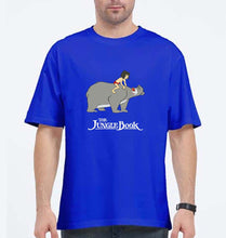 Load image into Gallery viewer, jungle book Oversized T-Shirt for Men-Royal Blue-Ektarfa.online
