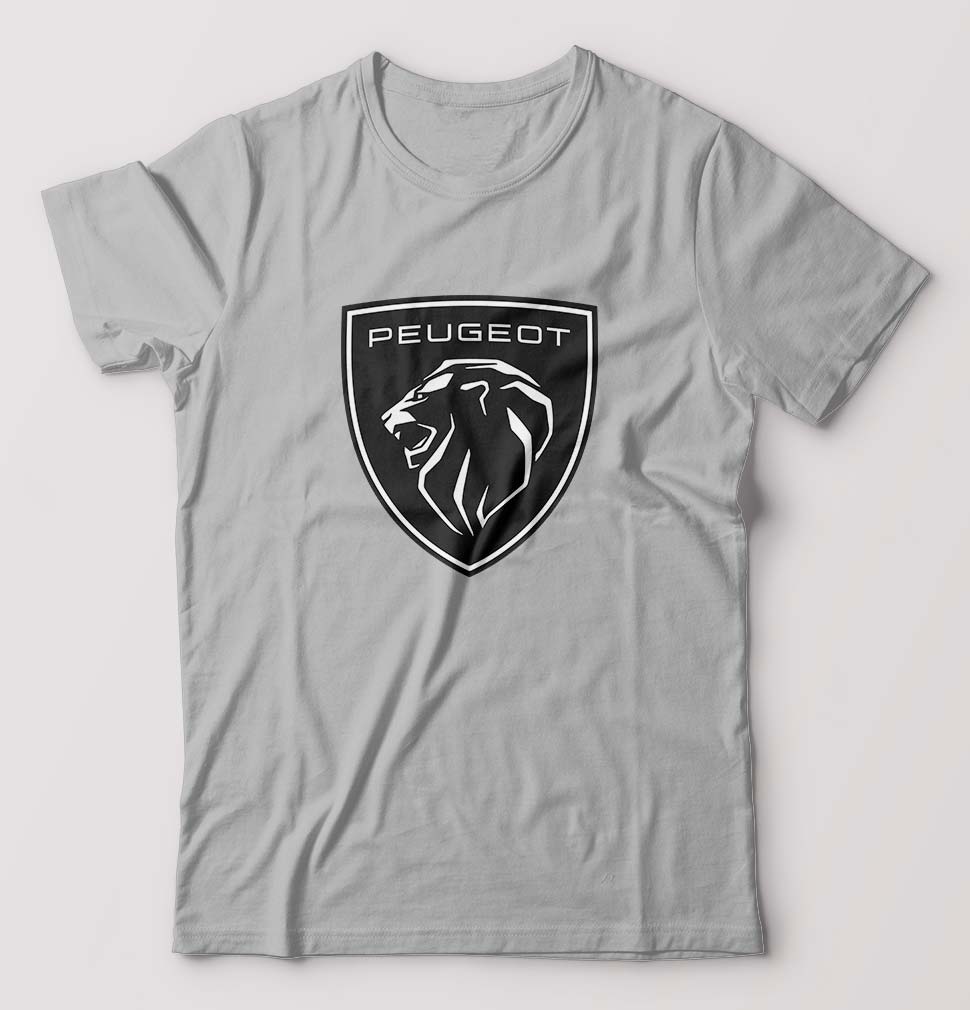 Peugeot T-Shirt for Men-Grey Melange-Ektarfa.online
