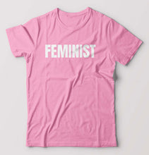 Load image into Gallery viewer, feminist T-Shirt for Men-Light Baby Pink-Ektarfa.online
