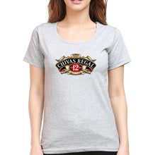 Load image into Gallery viewer, chivas rega T-Shirt for Women-Grey Melange-Ektarfa.online
