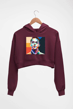 Load image into Gallery viewer, g-eazy Crop HOODIE FOR WOMEN-Maroon-Ektarfa.online

