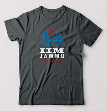 Load image into Gallery viewer, IIM Jammu T-Shirt for Men-Steel grey-Ektarfa.online
