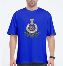 Load image into Gallery viewer, SSB Oversized T-Shirt for Men-Royal Blue-Ektarfa.online
