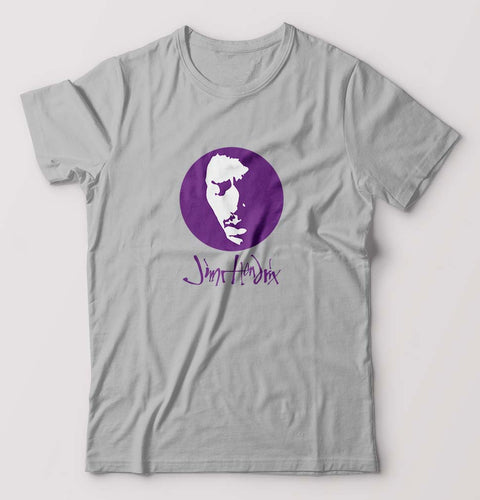 Jimi Hendrix T-Shirt for Men-Grey Melange-Ektarfa.online