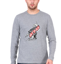 Load image into Gallery viewer, Sting Energy Full Sleeves T-Shirt for Men-Grey Melange-Ektarfa.online

