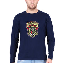 Load image into Gallery viewer, Gas Monkey Full Sleeves T-Shirt for Men-Navy Blue-Ektarfa.online
