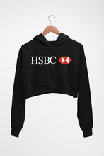 Load image into Gallery viewer, hsbc Crop HOODIE FOR WOMEN-Black-Ektarfa.online
