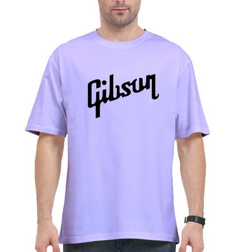 gibson Oversized T-Shirt for Men-Lavender-Ektarfa.online