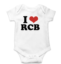 Load image into Gallery viewer, I LOVE RCB Romper For Baby Boy/Girl-White-Ektarfa.online
