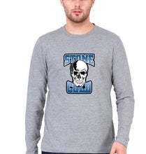 Load image into Gallery viewer, Stone Cold Steve Austin Full Sleeves T-Shirt for Men-Grey Melange-Ektarfa.online
