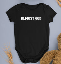 Load image into Gallery viewer, almost god Romper For Baby Boy/Girl-Black-Ektarfa.online
