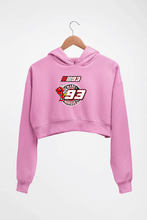 Load image into Gallery viewer, marc marquez Crop HOODIE FOR WOMEN-Light Baby Pink-Ektarfa.online
