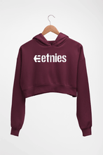 Load image into Gallery viewer, etnies Crop HOODIE FOR WOMEN-Maroon-Ektarfa.online
