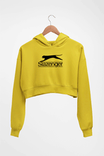 Load image into Gallery viewer, Slazenger Crop HOODIE FOR WOMEN-Mustard Yellow-Ektarfa.online

