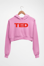 Load image into Gallery viewer, TED Crop HOODIE FOR WOMEN-Light Baby Pink-Ektarfa.online
