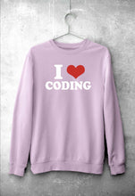 Load image into Gallery viewer, I Love Coding Sweatshirt for Men/Women
