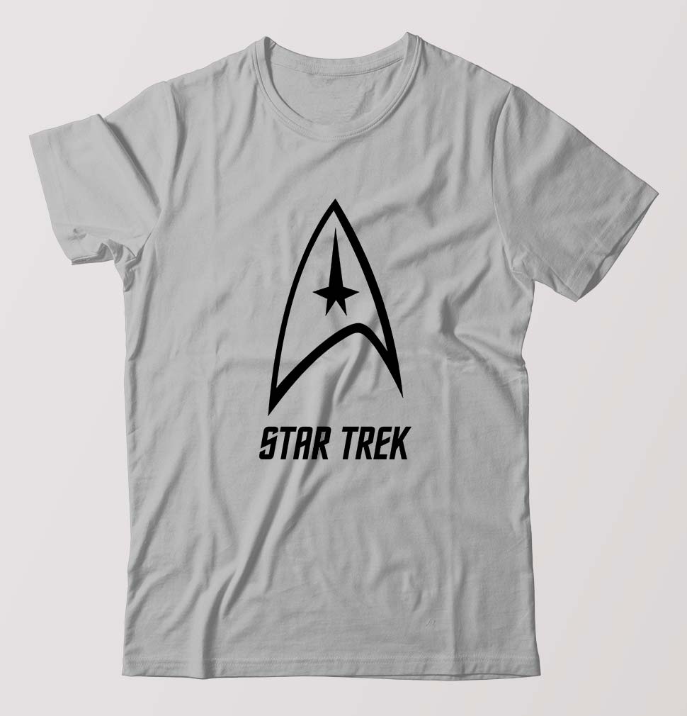 star trek T-Shirt for Men-Grey Melange-Ektarfa.online