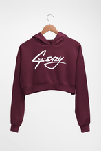 Load image into Gallery viewer, g-eazy Crop HOODIE FOR WOMEN-Maroon-Ektarfa.online

