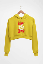 Load image into Gallery viewer, Seth Rollins Crop HOODIE FOR WOMEN-Mustard Yellow-Ektarfa.online
