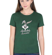 Load image into Gallery viewer, bugs bunny T-Shirt for Women-Dark Green-Ektarfa.online
