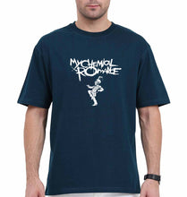 Load image into Gallery viewer, My Chemical Romance (MCR) Oversized T-Shirt for Men-Petrol Blue-Ektarfa.online
