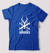 Load image into Gallery viewer, Soundgarden T-Shirt for Men-Royal Blue-Ektarfa.online

