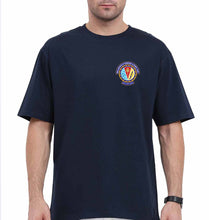 Load image into Gallery viewer, bits pilani Oversized T-Shirt for Men-Navy Blue-Ektarfa.online
