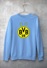 Load image into Gallery viewer, Borussia Dortmund Unisex Sweatshirt for Men/Women-Baby Blue-Ektarfa.online
