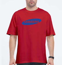 Load image into Gallery viewer, Samsung Oversized T-Shirt for Men-Red-Ektarfa.online
