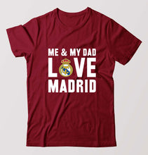 Load image into Gallery viewer, Love Real Madrid T-Shirt for Men-Maroon-Ektarfa.online

